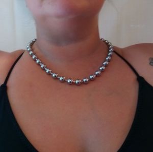20” Length Stainless Steel Ball Chain Necklace Sig
